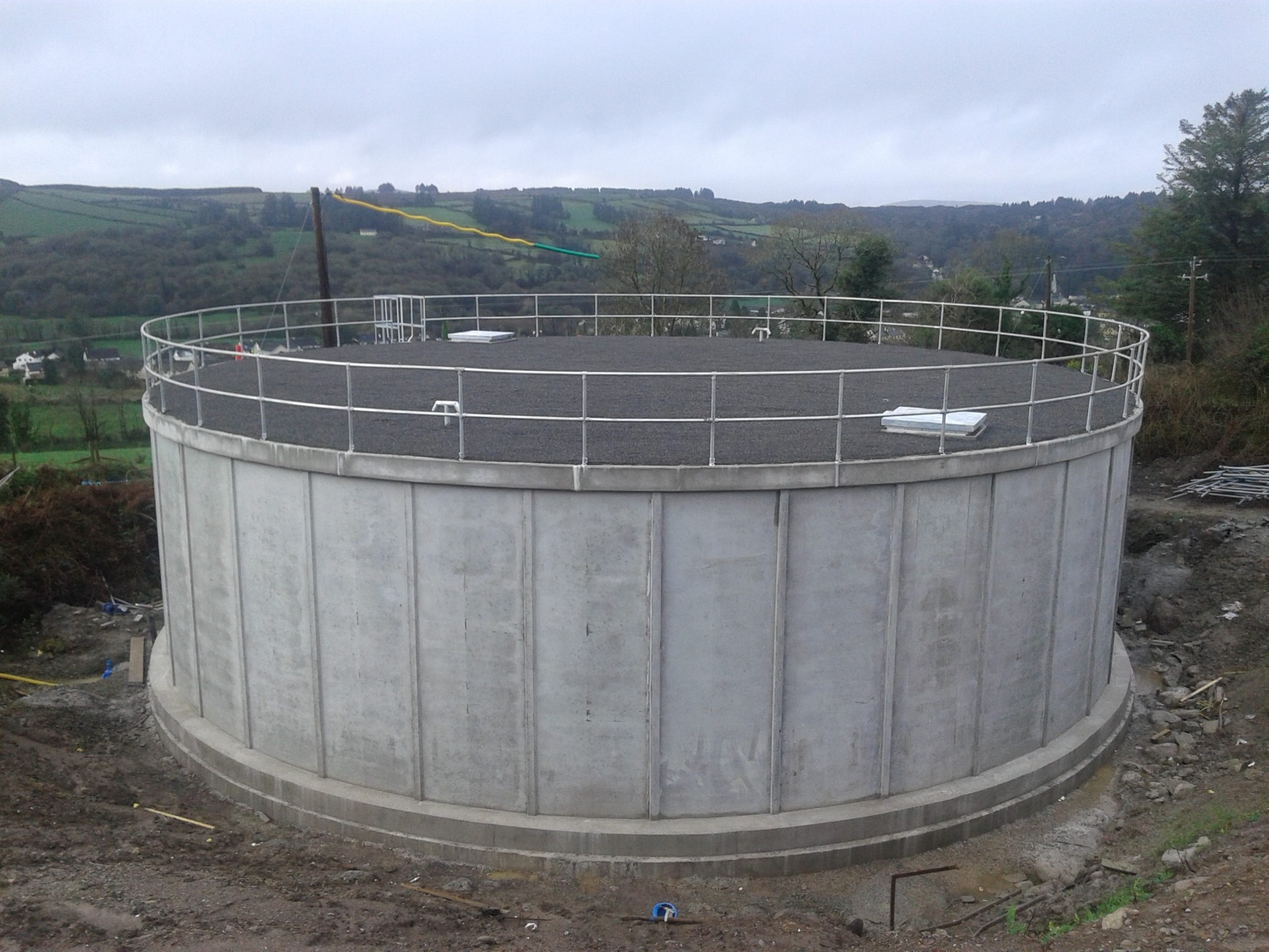 Concrete Storage Tanks Concrete Water Tanks Uk And Ireland