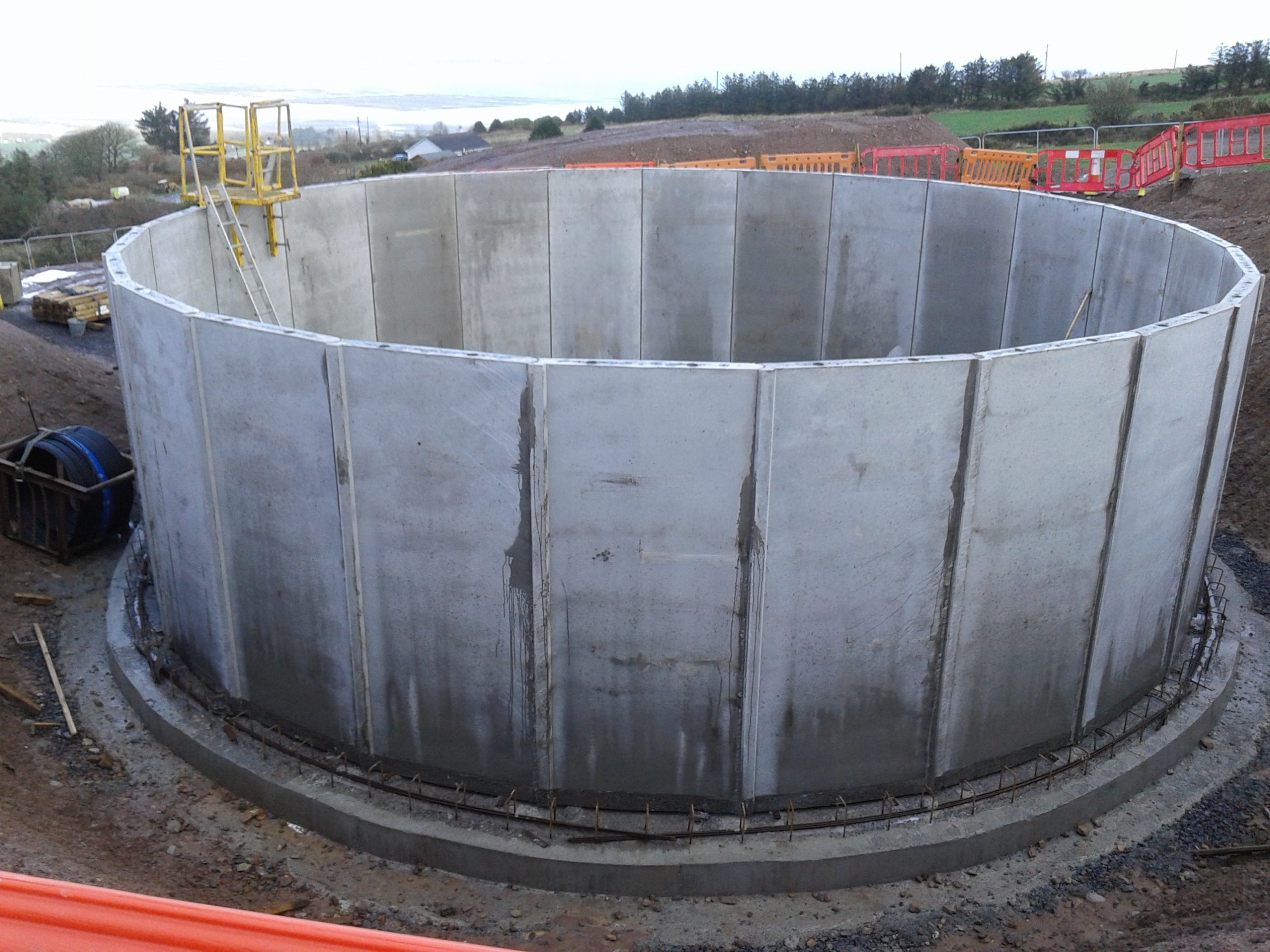 Concrete Storage Tanks Concrete Water Tanks Uk And Ireland
